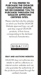 Mobile Screenshot of gigacer.it