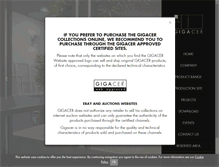 Tablet Screenshot of gigacer.it